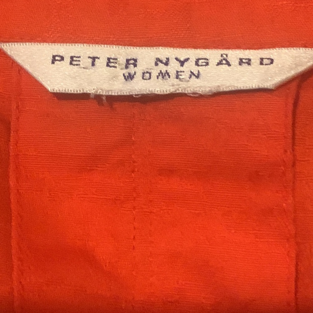 Peter Nygard Orange Open Jacket - image 4